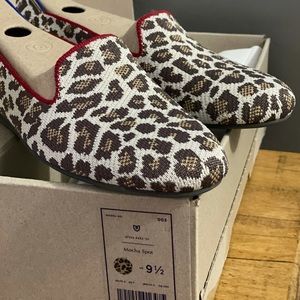 Rothy’s Mocha Spot Loafers Size 9.5